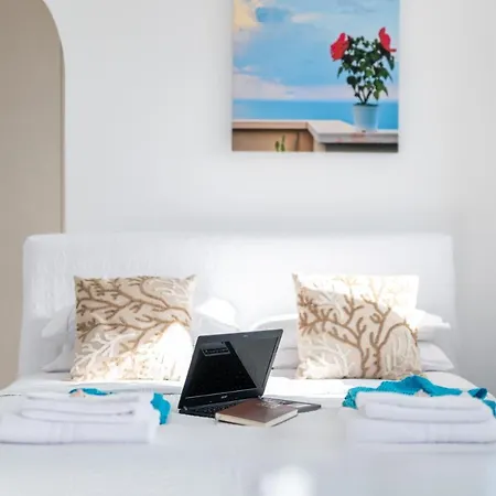 Ibisco - Attico Vista Mare Con Terrazza דירה פולינאנו א מארה